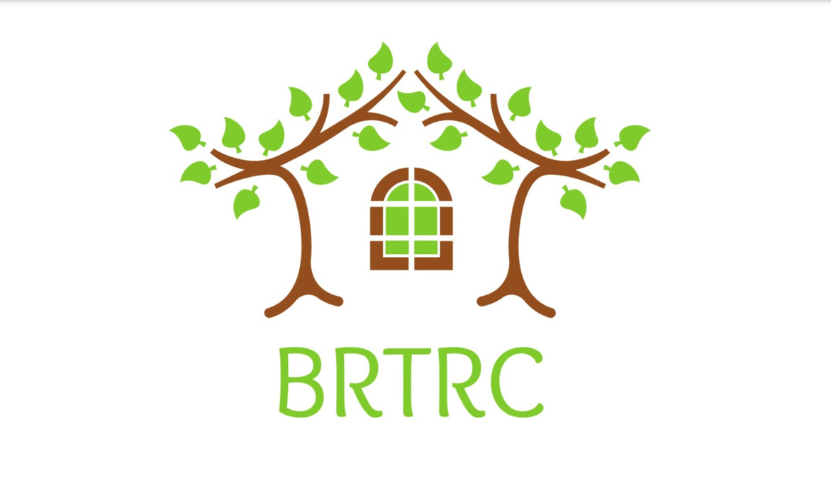 BRTRC logo — a tree sheltering a house