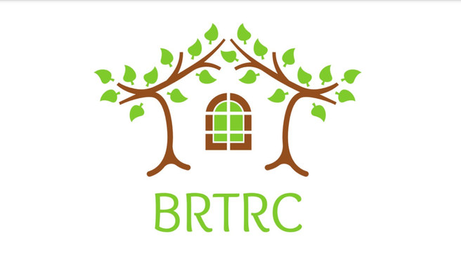 BRTRC logo — a tree sheltering a house